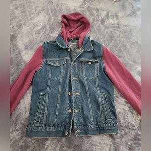 21 Men jean/ sweater jacket size M